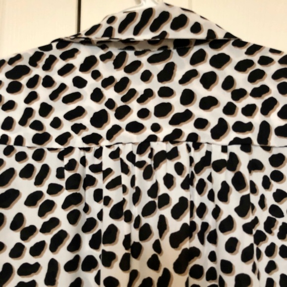 Ann Taylor leopard blouse - Picture 4 of 6